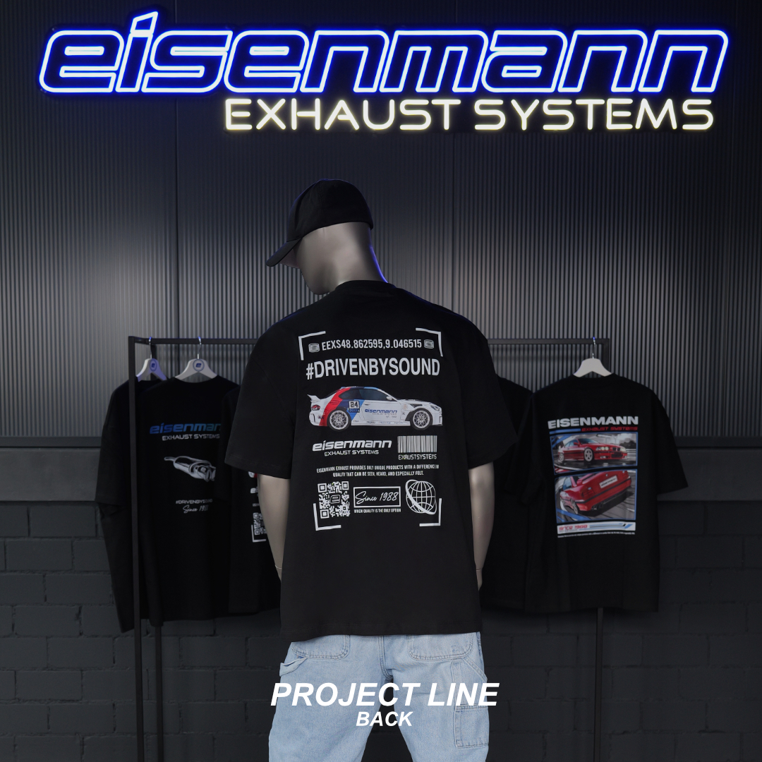 Eisenmann Exhaust Project Line Oversized T-Shirt